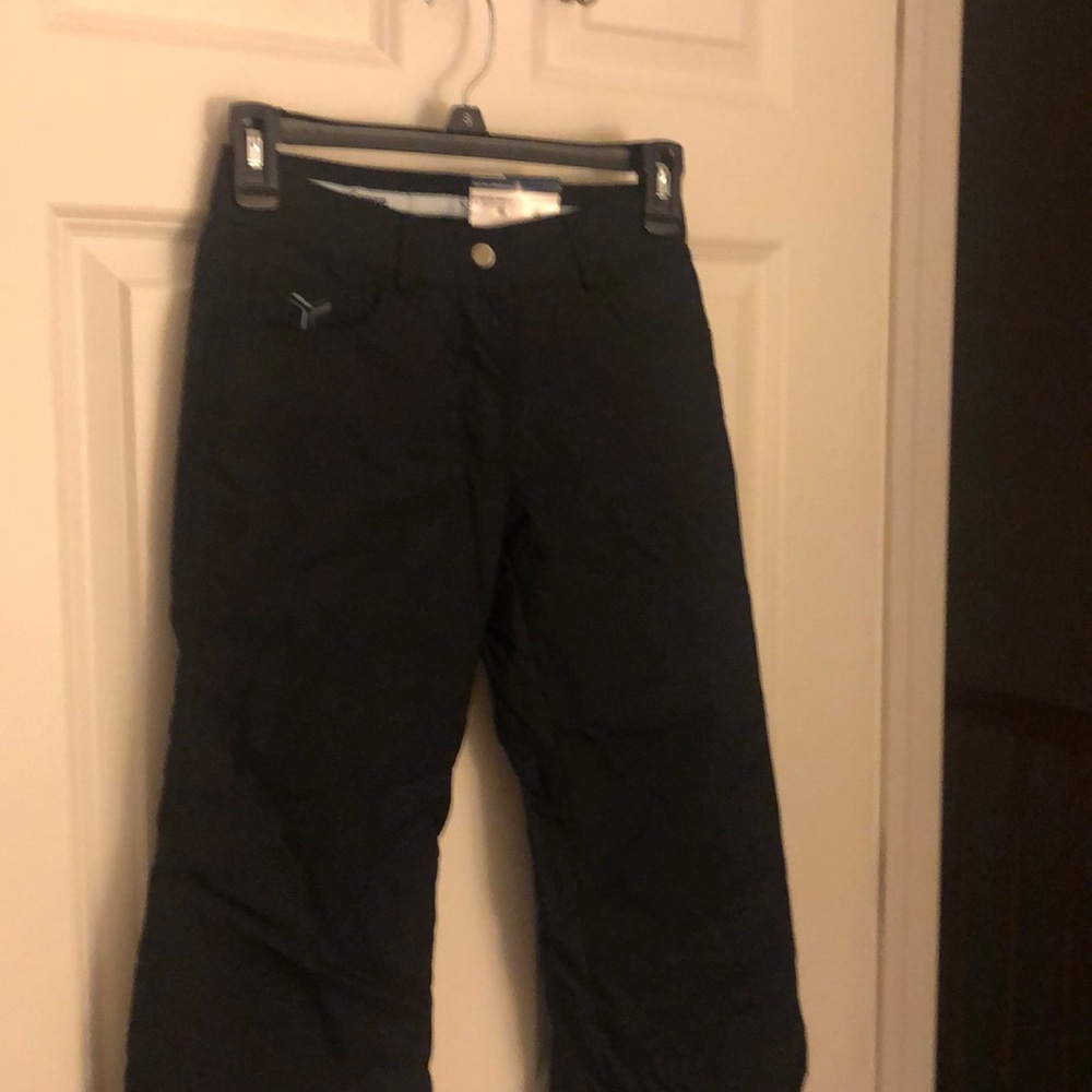 Girls size 8 Fera black snow pants